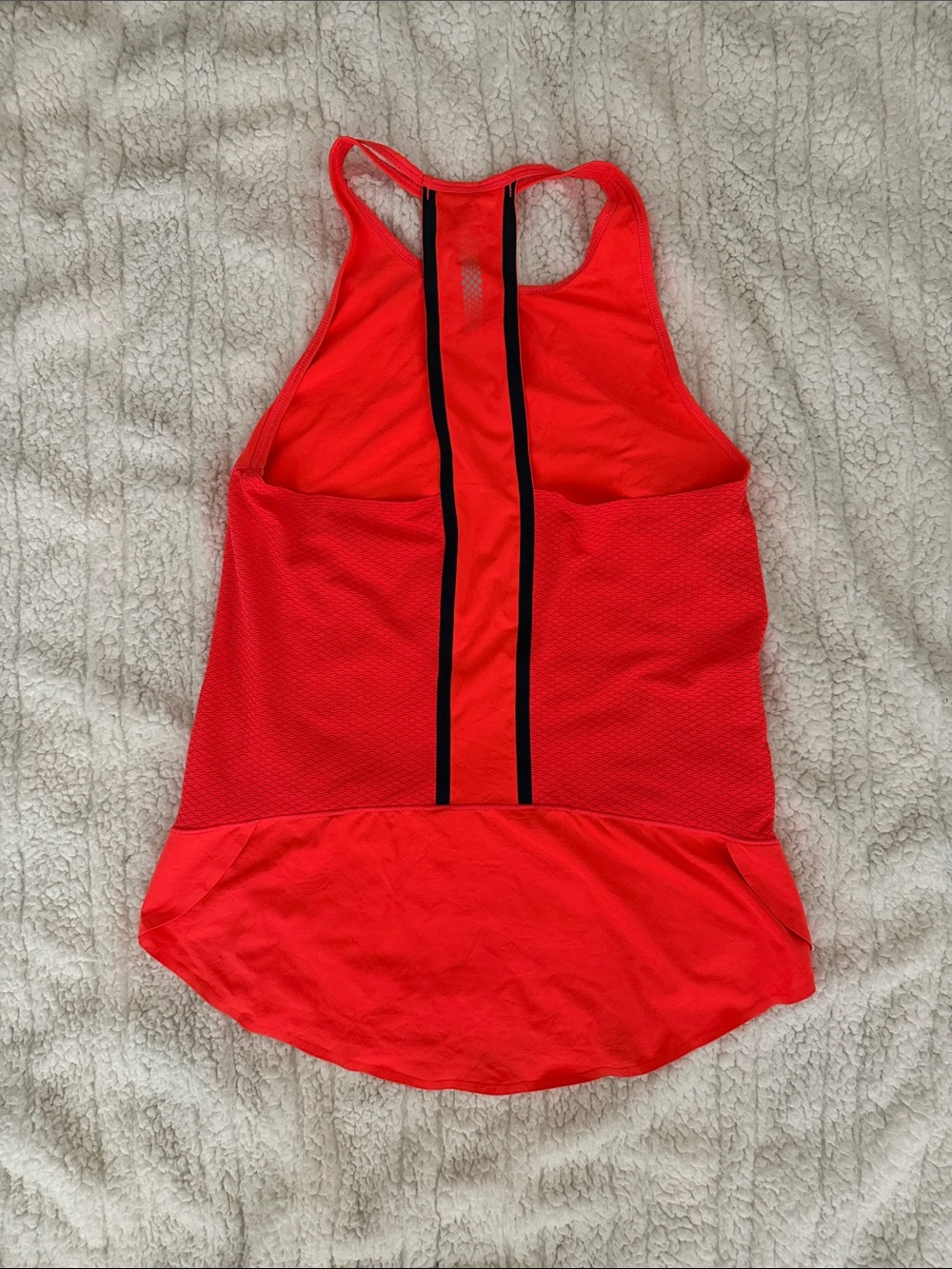 ATHLETA Lightspeed Orange Racerback Performance Tank Top - Picture 2 of 7